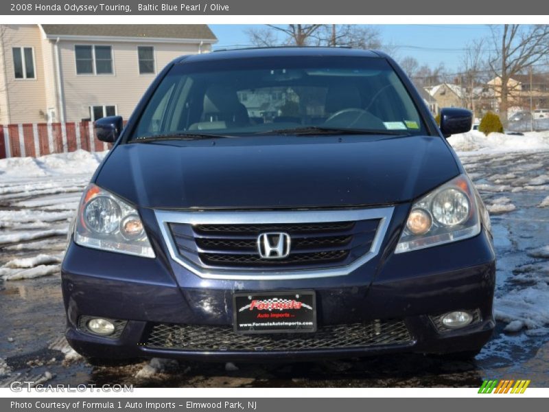 Baltic Blue Pearl / Olive 2008 Honda Odyssey Touring