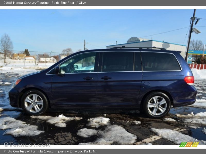 Baltic Blue Pearl / Olive 2008 Honda Odyssey Touring