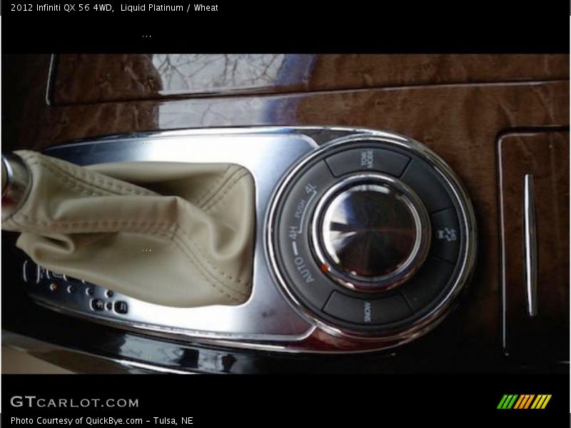 Liquid Platinum / Wheat 2012 Infiniti QX 56 4WD