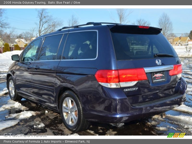 Baltic Blue Pearl / Olive 2008 Honda Odyssey Touring