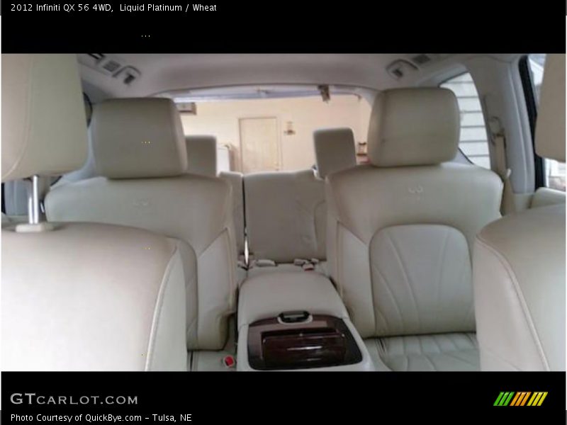 Liquid Platinum / Wheat 2012 Infiniti QX 56 4WD