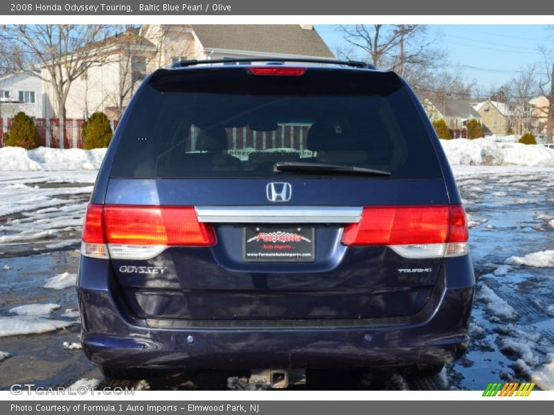 Baltic Blue Pearl / Olive 2008 Honda Odyssey Touring