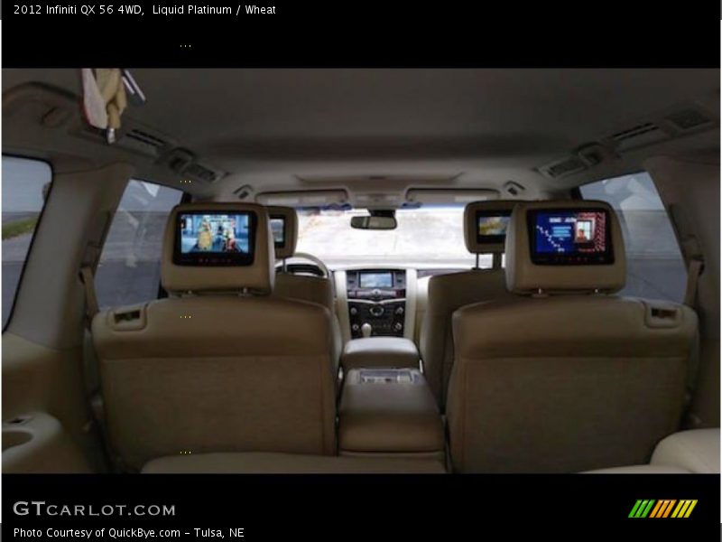Liquid Platinum / Wheat 2012 Infiniti QX 56 4WD