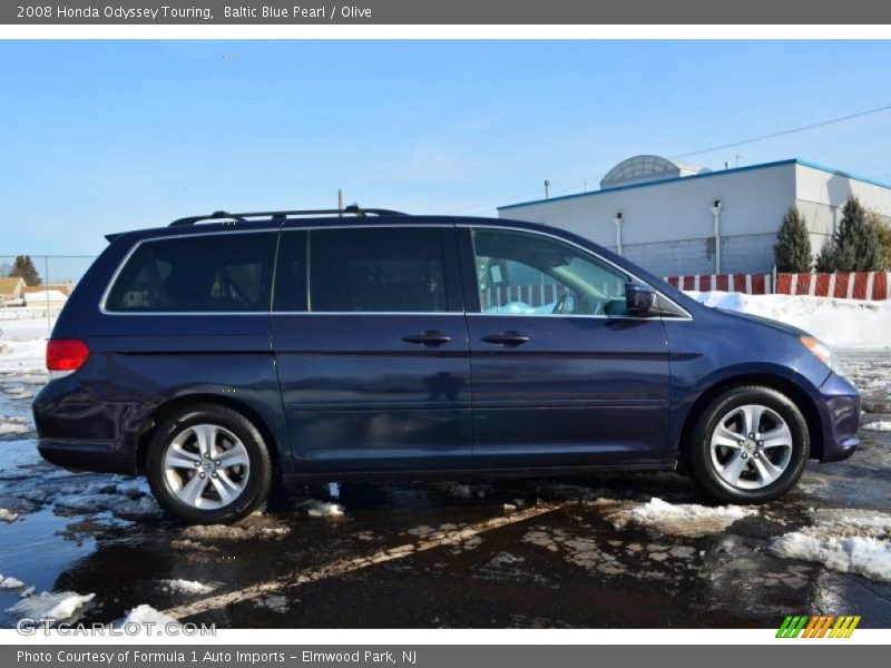 Baltic Blue Pearl / Olive 2008 Honda Odyssey Touring