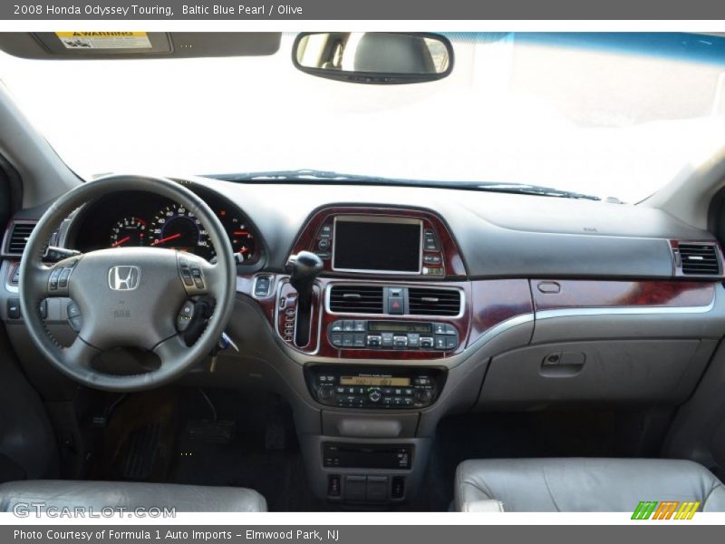 Baltic Blue Pearl / Olive 2008 Honda Odyssey Touring
