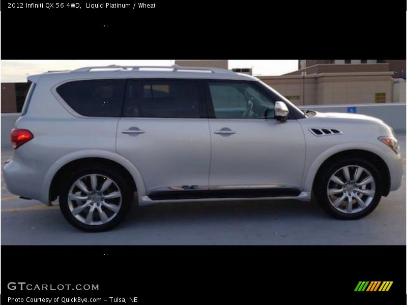 Liquid Platinum / Wheat 2012 Infiniti QX 56 4WD