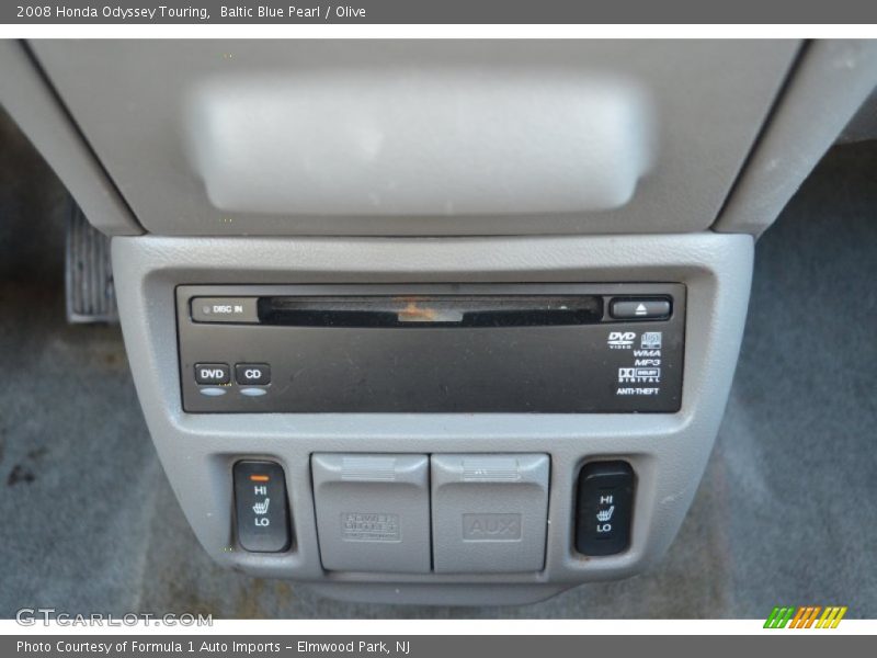 Baltic Blue Pearl / Olive 2008 Honda Odyssey Touring