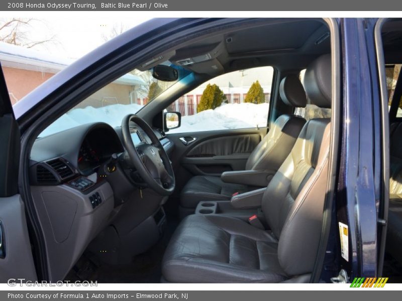 Baltic Blue Pearl / Olive 2008 Honda Odyssey Touring