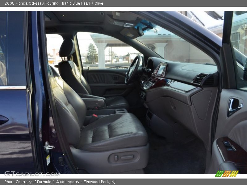 Baltic Blue Pearl / Olive 2008 Honda Odyssey Touring