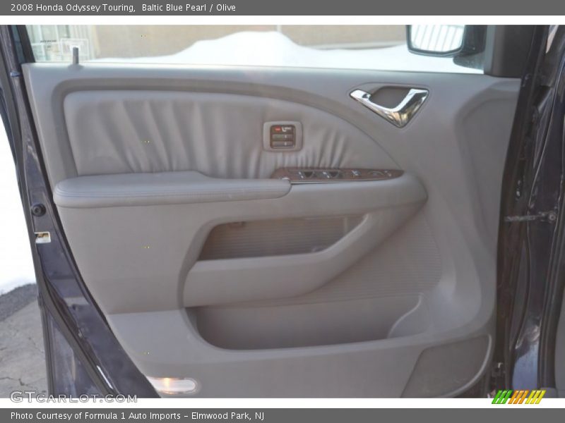 Baltic Blue Pearl / Olive 2008 Honda Odyssey Touring