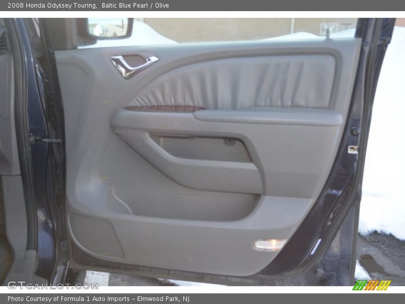 Baltic Blue Pearl / Olive 2008 Honda Odyssey Touring