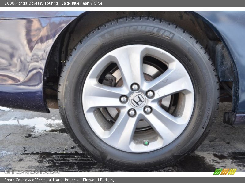 Baltic Blue Pearl / Olive 2008 Honda Odyssey Touring
