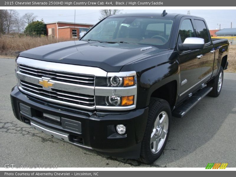 Black / High Country Saddle 2015 Chevrolet Silverado 2500HD High Country Crew Cab 4x4
