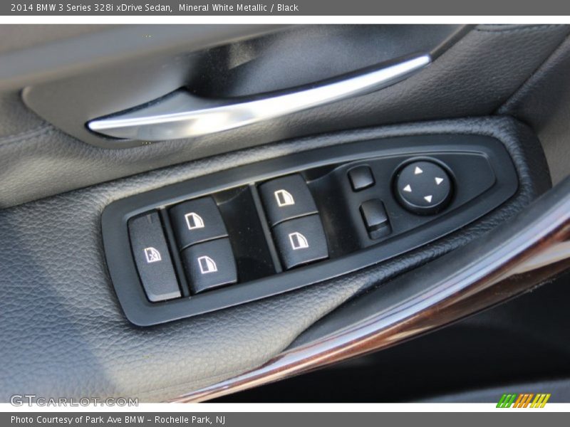 Mineral White Metallic / Black 2014 BMW 3 Series 328i xDrive Sedan