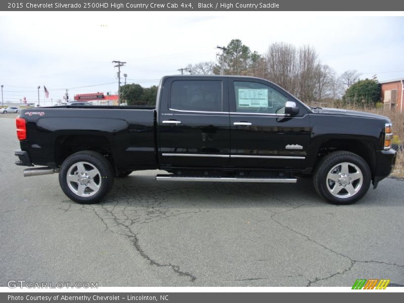Black / High Country Saddle 2015 Chevrolet Silverado 2500HD High Country Crew Cab 4x4
