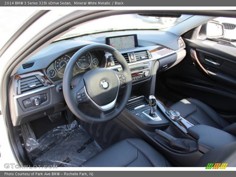 Black Interior - 2014 3 Series 328i xDrive Sedan 