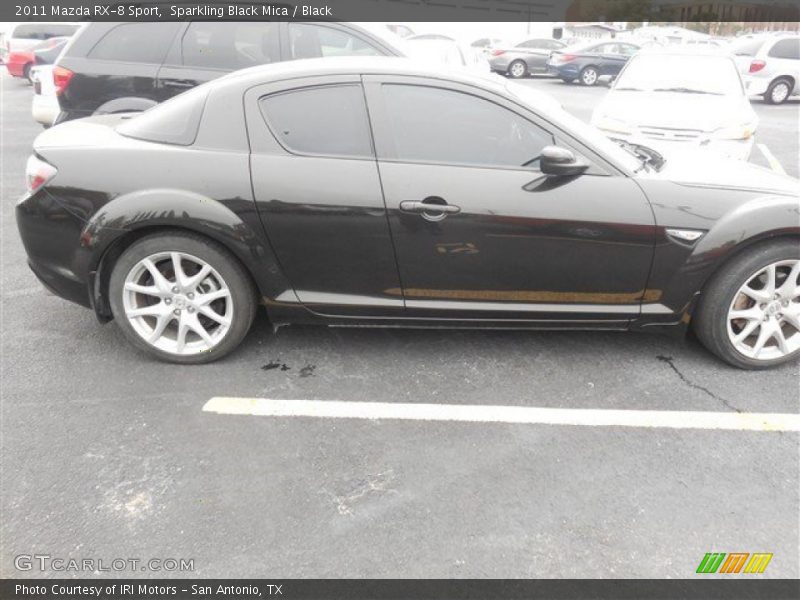 Sparkling Black Mica / Black 2011 Mazda RX-8 Sport