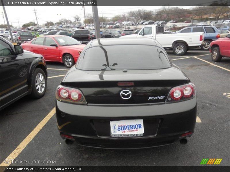 Sparkling Black Mica / Black 2011 Mazda RX-8 Sport