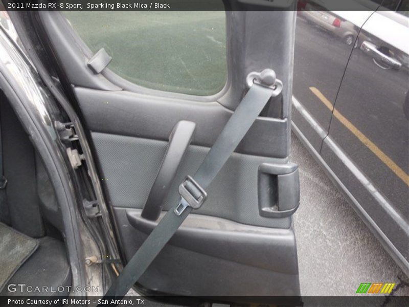 Sparkling Black Mica / Black 2011 Mazda RX-8 Sport