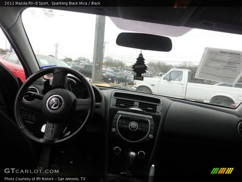 Sparkling Black Mica / Black 2011 Mazda RX-8 Sport