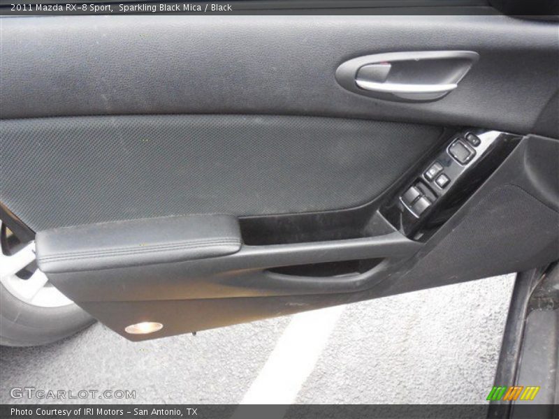 Sparkling Black Mica / Black 2011 Mazda RX-8 Sport