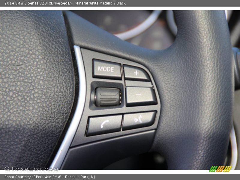 Mineral White Metallic / Black 2014 BMW 3 Series 328i xDrive Sedan