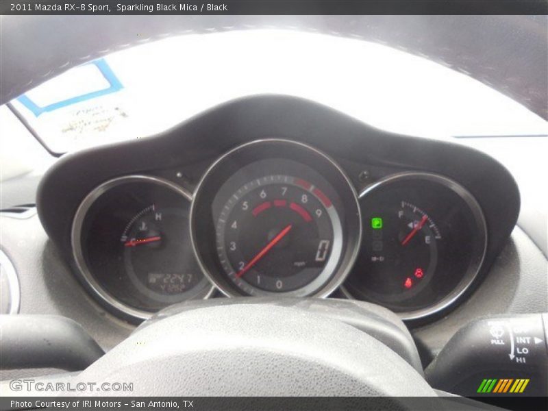 Sparkling Black Mica / Black 2011 Mazda RX-8 Sport