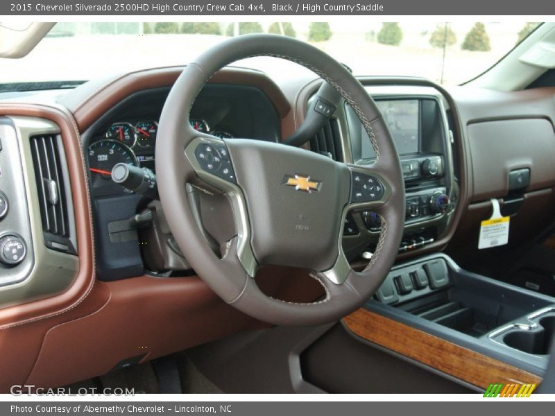 Black / High Country Saddle 2015 Chevrolet Silverado 2500HD High Country Crew Cab 4x4