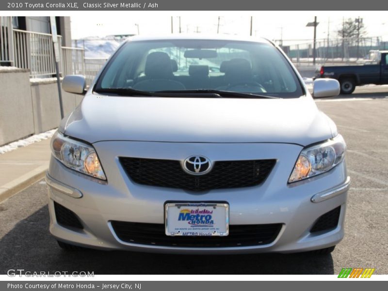 Classic Silver Metallic / Ash 2010 Toyota Corolla XLE