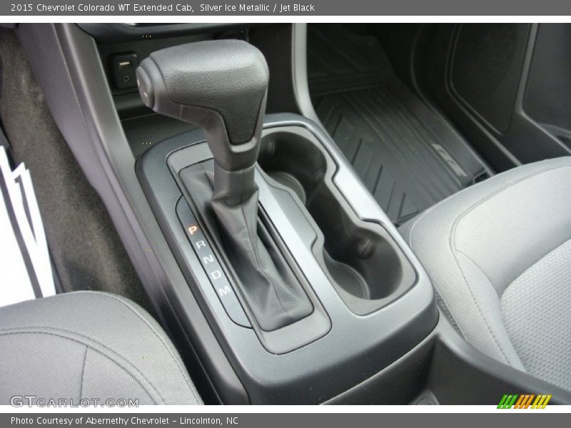 Silver Ice Metallic / Jet Black 2015 Chevrolet Colorado WT Extended Cab
