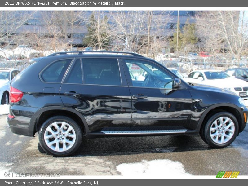 Black Sapphire Metallic / Black 2012 BMW X5 xDrive35i Premium