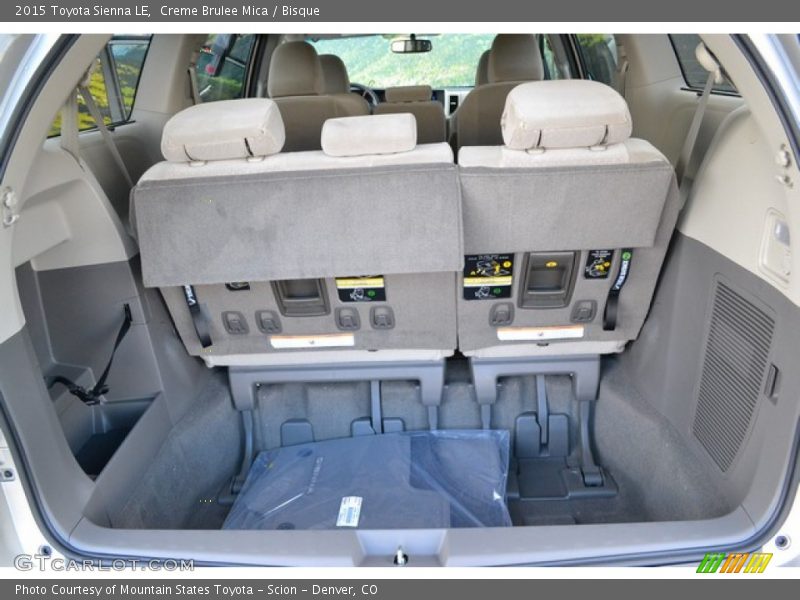 Creme Brulee Mica / Bisque 2015 Toyota Sienna LE