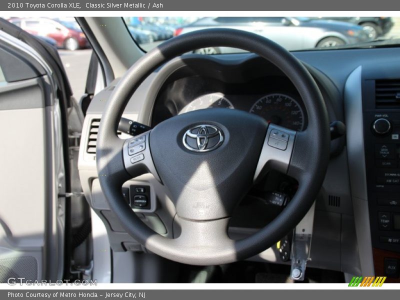 Classic Silver Metallic / Ash 2010 Toyota Corolla XLE