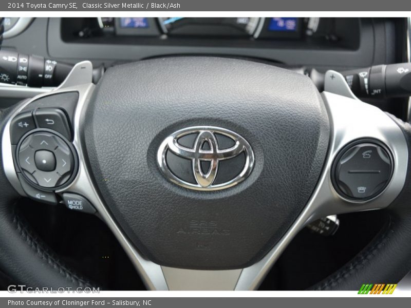 Classic Silver Metallic / Black/Ash 2014 Toyota Camry SE