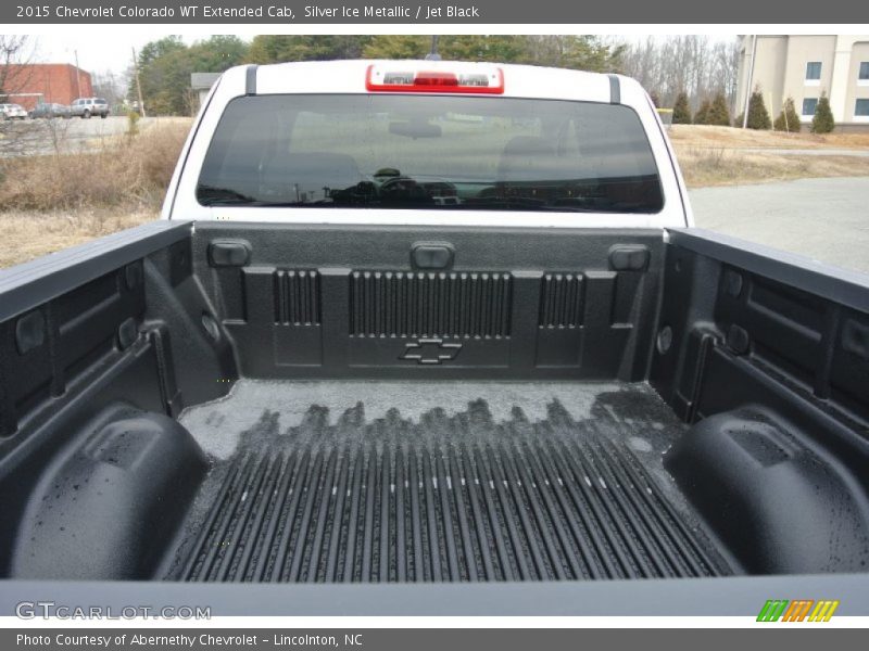 Silver Ice Metallic / Jet Black 2015 Chevrolet Colorado WT Extended Cab