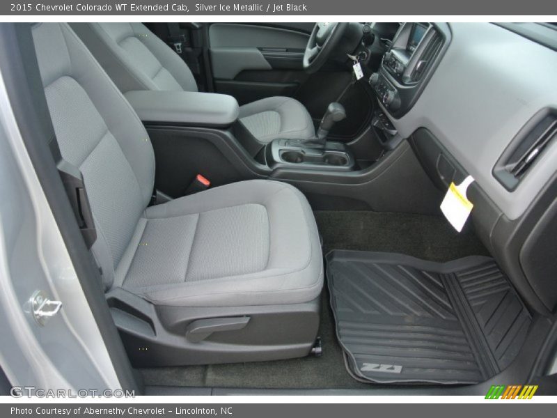 Silver Ice Metallic / Jet Black 2015 Chevrolet Colorado WT Extended Cab