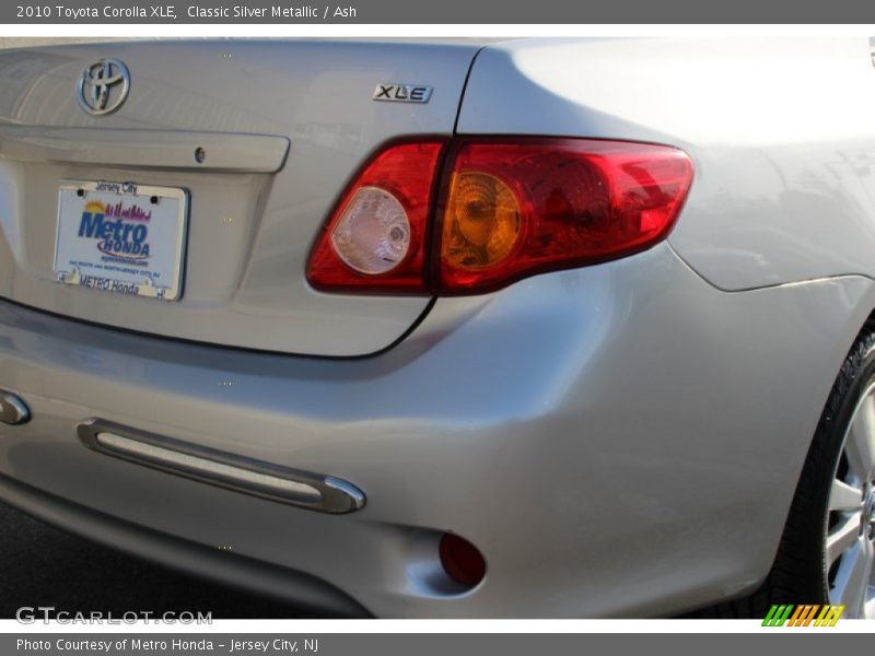 Classic Silver Metallic / Ash 2010 Toyota Corolla XLE