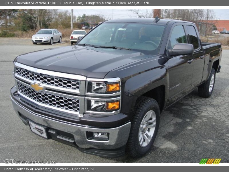 Tungsten Metallic / Dark Ash/Jet Black 2015 Chevrolet Silverado 1500 LT Double Cab