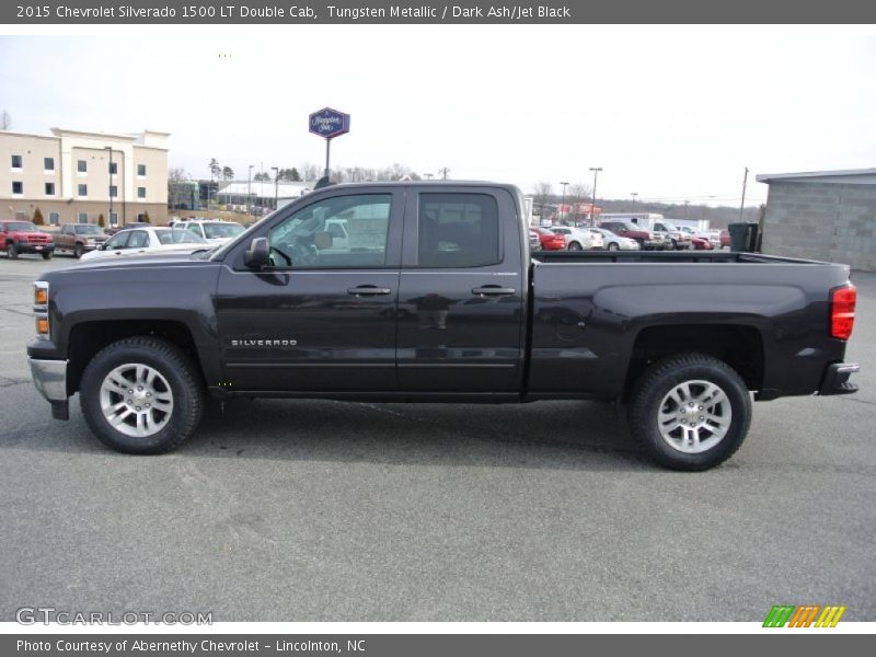 Tungsten Metallic / Dark Ash/Jet Black 2015 Chevrolet Silverado 1500 LT Double Cab