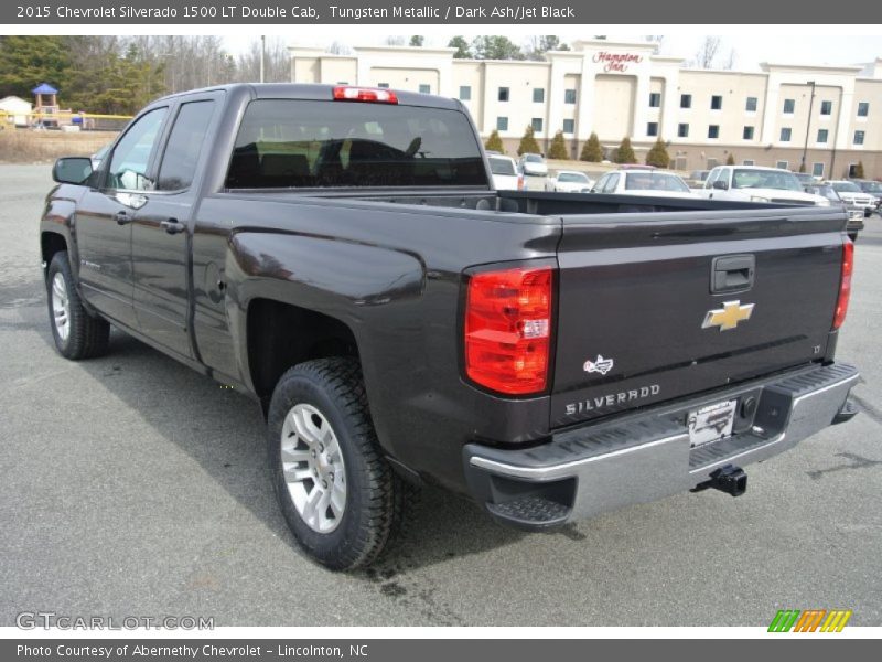 Tungsten Metallic / Dark Ash/Jet Black 2015 Chevrolet Silverado 1500 LT Double Cab