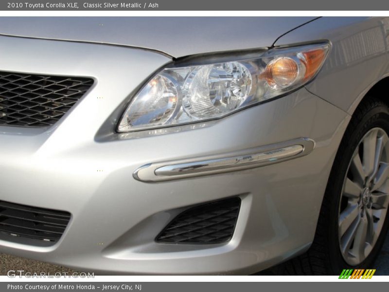 Classic Silver Metallic / Ash 2010 Toyota Corolla XLE