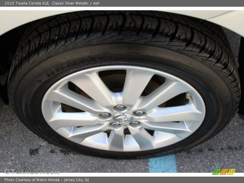 Classic Silver Metallic / Ash 2010 Toyota Corolla XLE