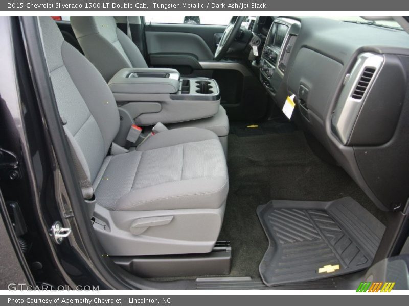 Tungsten Metallic / Dark Ash/Jet Black 2015 Chevrolet Silverado 1500 LT Double Cab