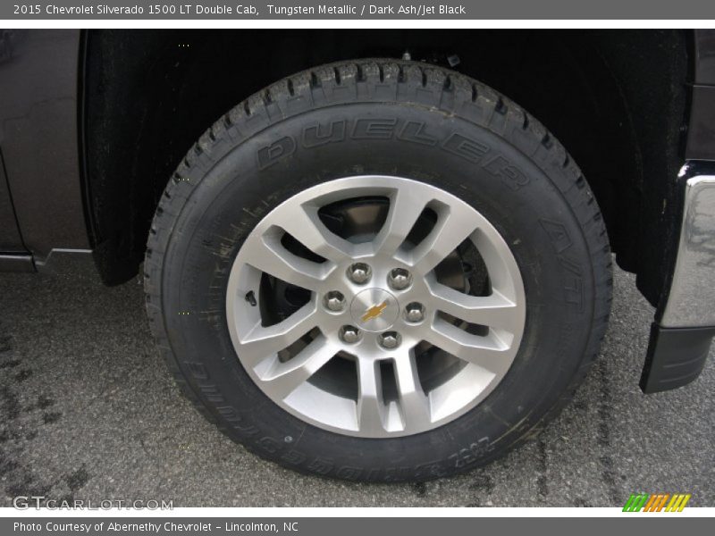 Tungsten Metallic / Dark Ash/Jet Black 2015 Chevrolet Silverado 1500 LT Double Cab