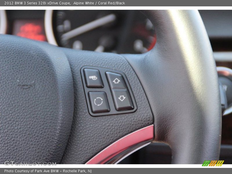 Alpine White / Coral Red/Black 2012 BMW 3 Series 328i xDrive Coupe