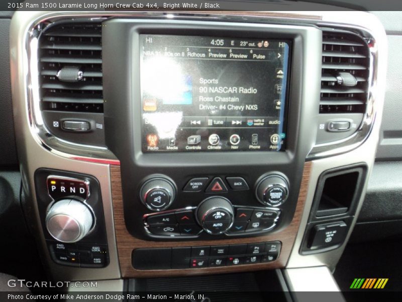 Controls of 2015 1500 Laramie Long Horn Crew Cab 4x4