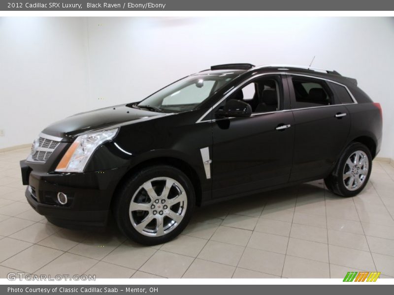 Black Raven / Ebony/Ebony 2012 Cadillac SRX Luxury