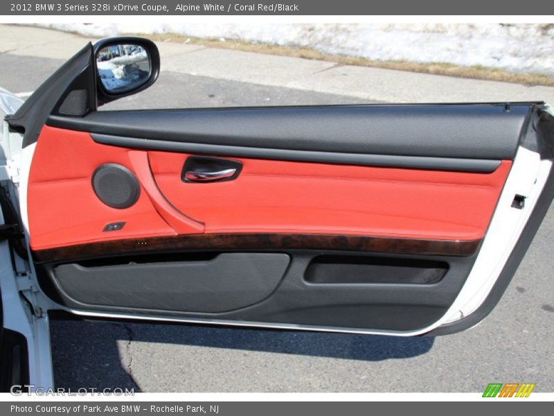 Alpine White / Coral Red/Black 2012 BMW 3 Series 328i xDrive Coupe