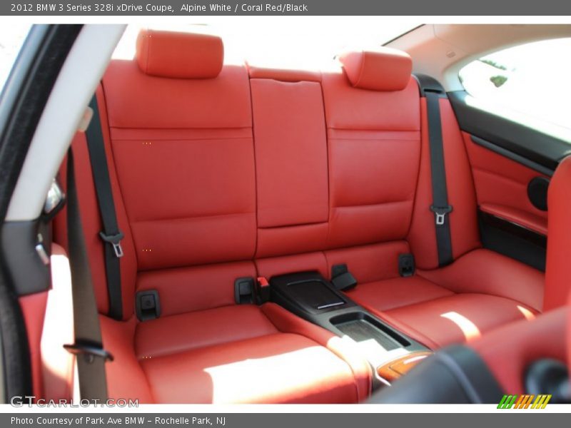 Alpine White / Coral Red/Black 2012 BMW 3 Series 328i xDrive Coupe