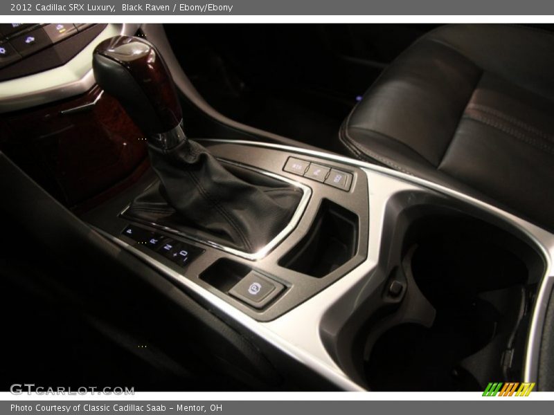 Black Raven / Ebony/Ebony 2012 Cadillac SRX Luxury